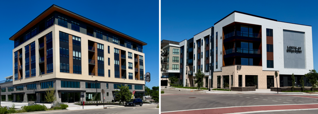 Exterior of War Eagle and River Point District